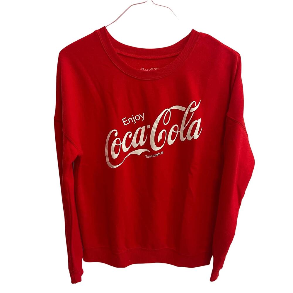 Women's Coca-Cola Red Sweatshirt Size Medium RN: 117508